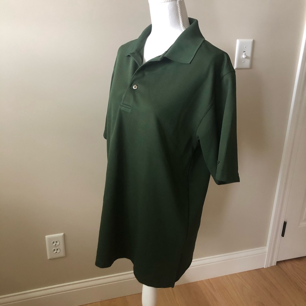 Dark Green Golf Polo Shirt